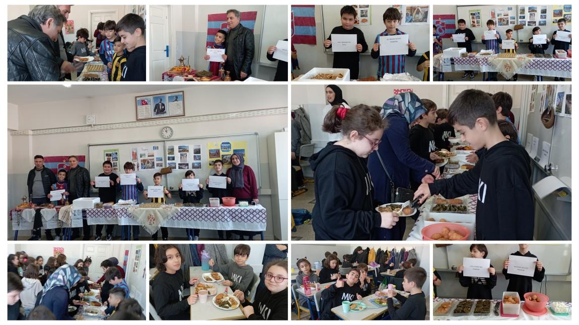 5AE Sınıfımızın Yöresel Yemekler ve Kültür Tanıtım Etkinliği