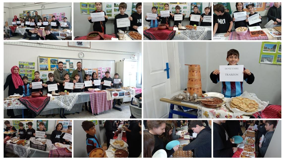 5/AE Sınıfımızın Yöresel Yemekler ve Kültür Tanıtım Etkinliği